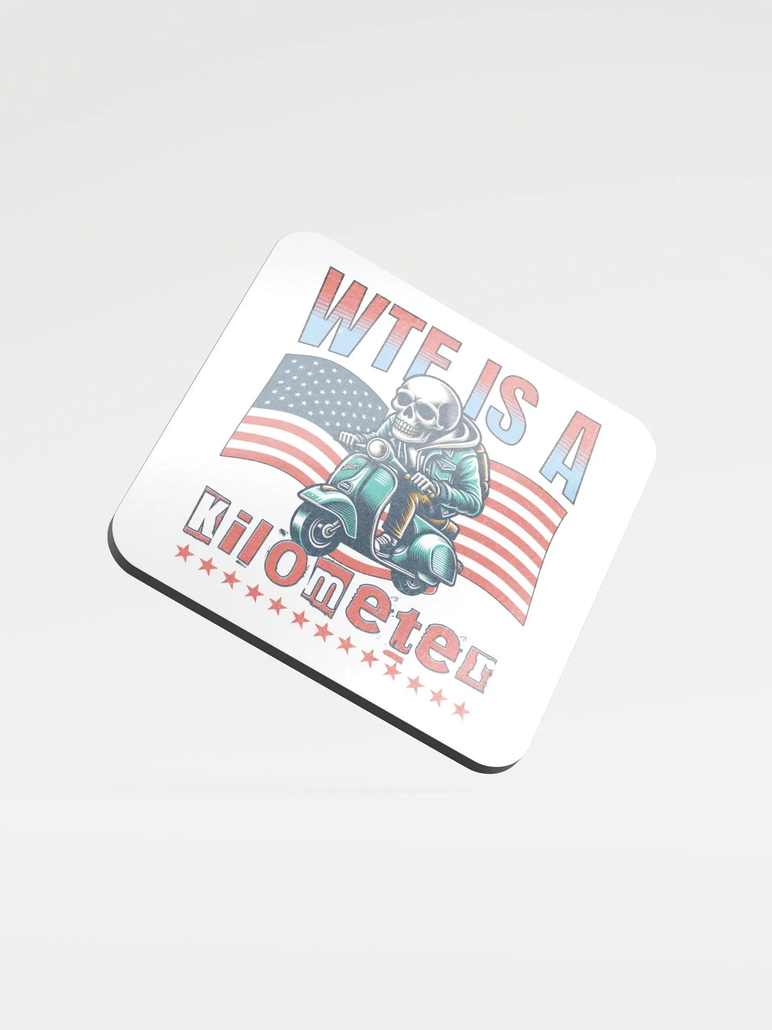 WTF Is A Kilometer? Skeleton Scooter Ride Coaster product image (2)