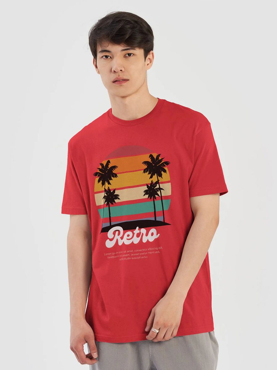 Red T-shirt for Men product image (5)