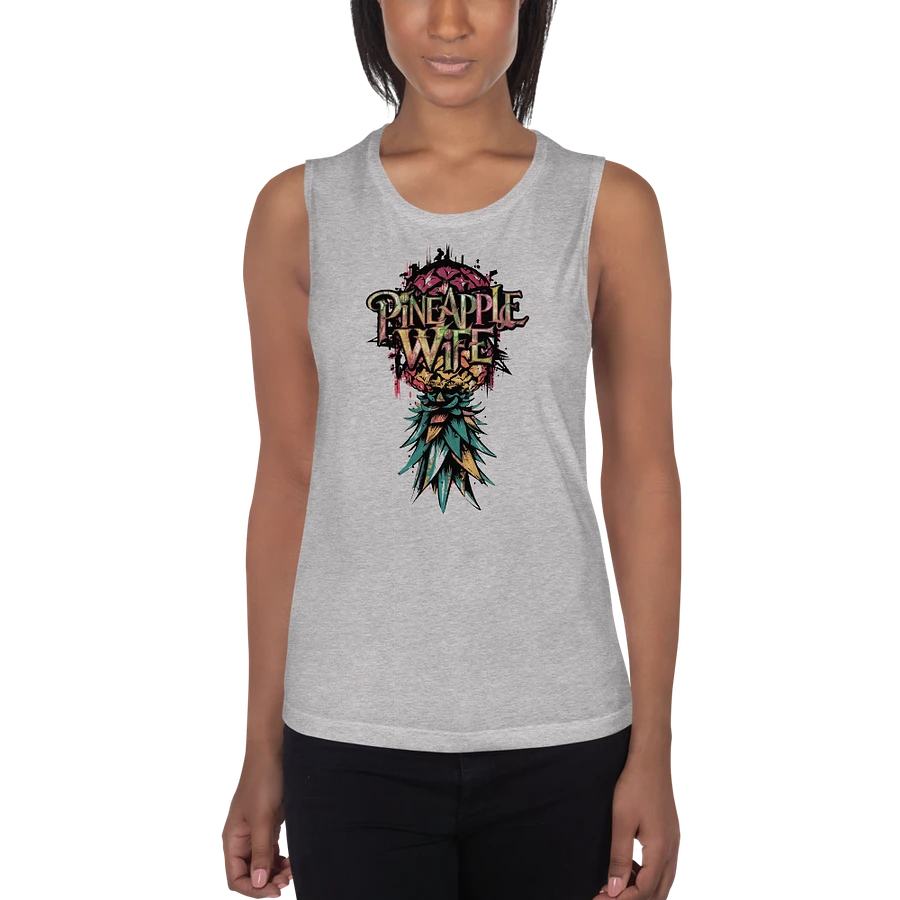 Pineapple Wife Urban Pineapple Flowy Muscle Tank product image (4)
