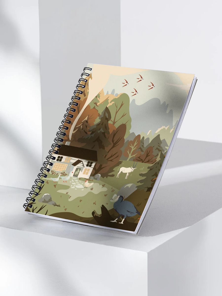 Tranquil Countryside Dreams Notebook product image (3)