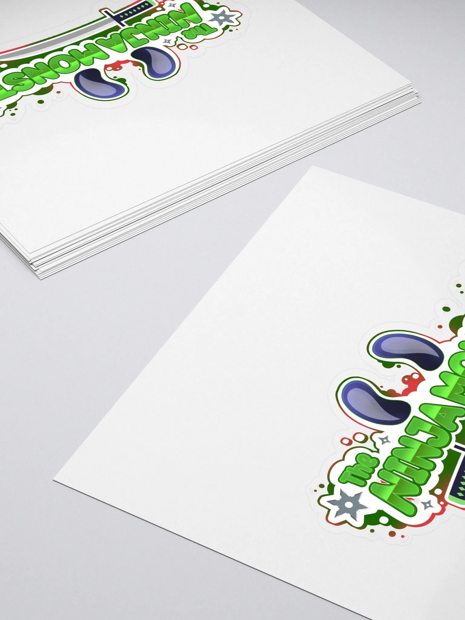 Red/Green Logo Sticker product image (4)