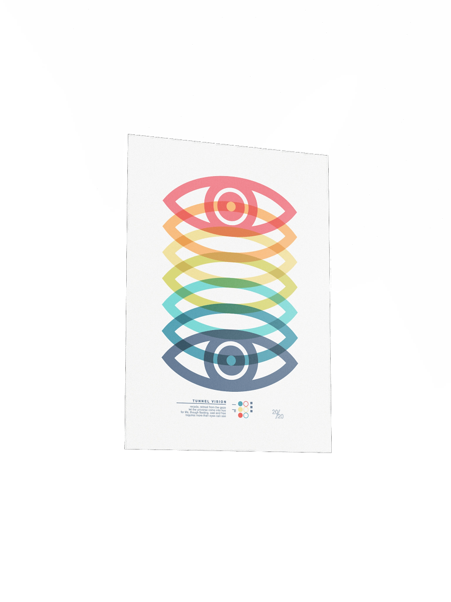 Tunnel vision art print product image (26)