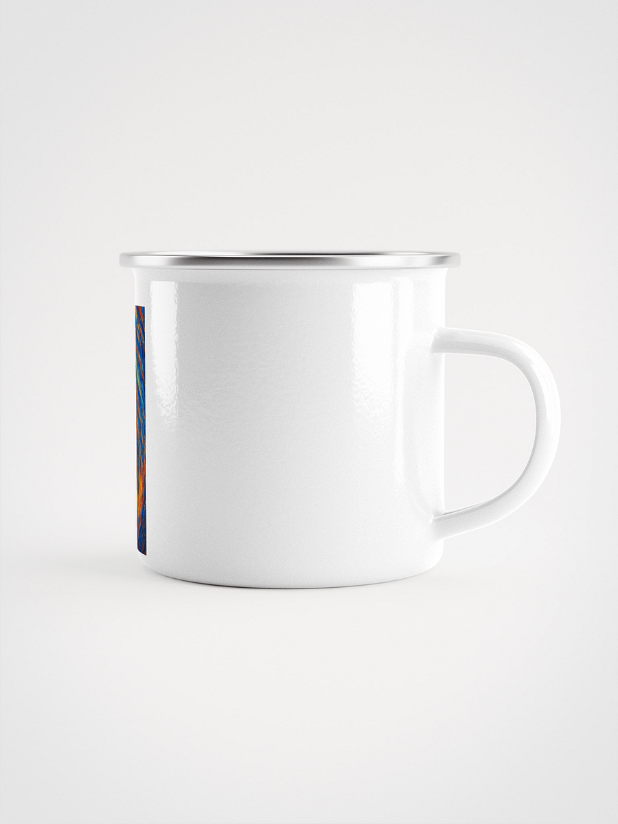 my heart is a hellbomb Enamel Mug product image (1)