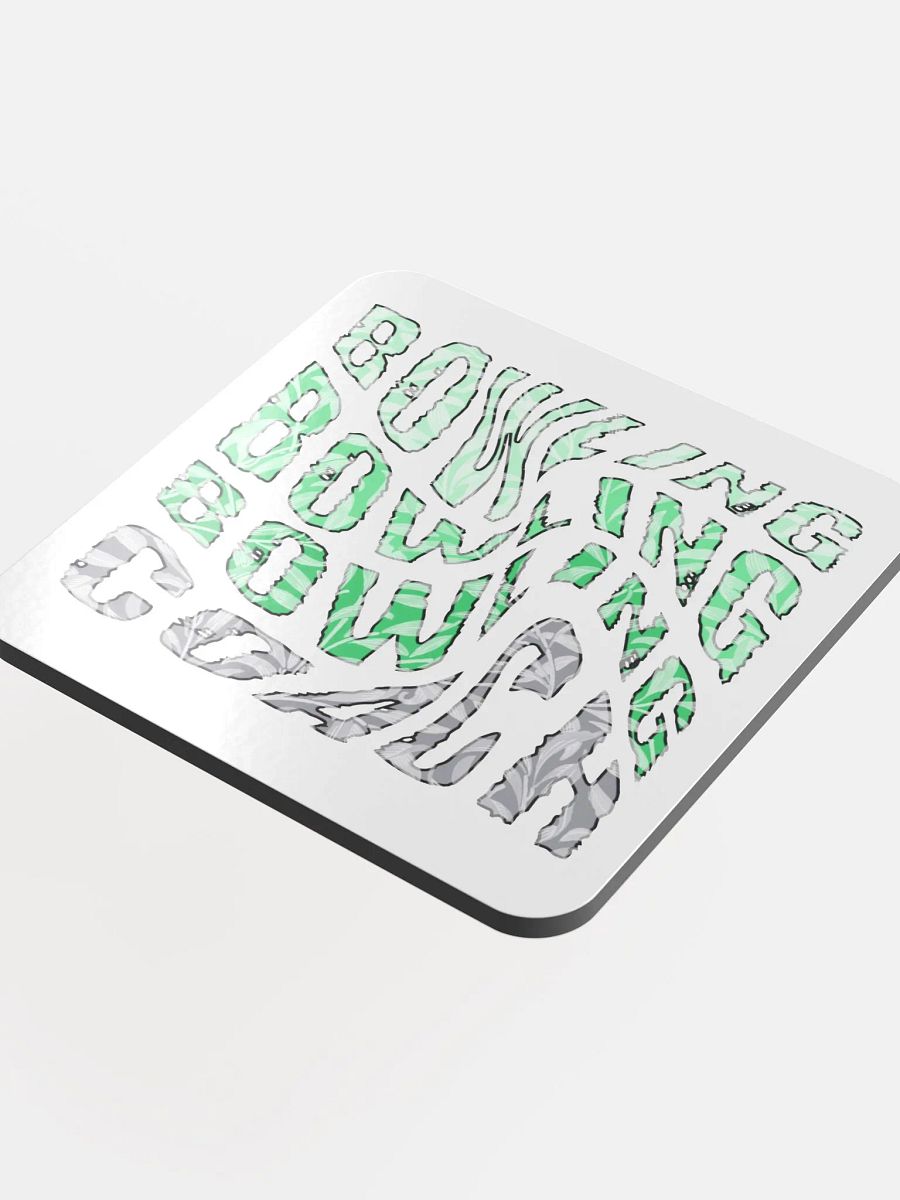 Bowling Coach Distorted Coaster Set product image (4)