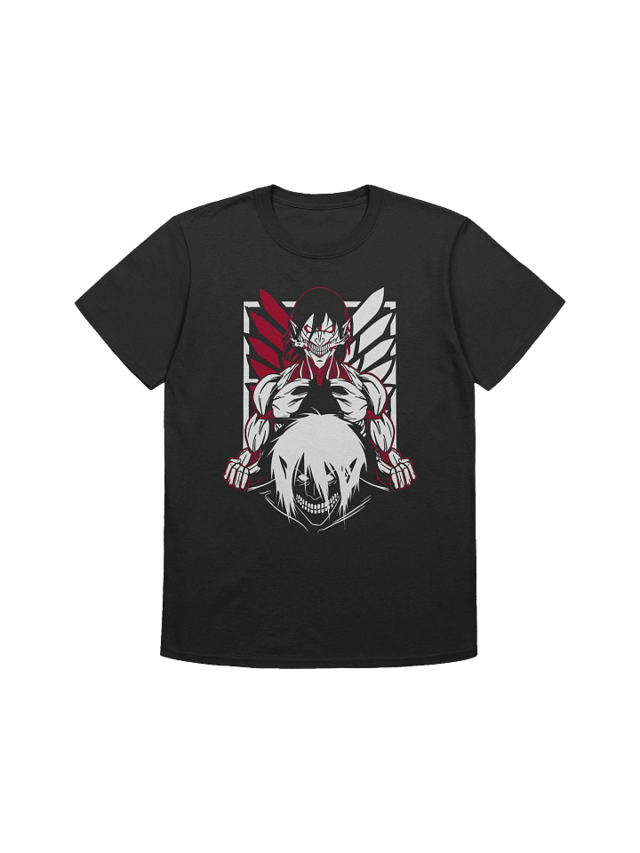 Attack on Titan – Eren Yeager Titan Resolve – Gildan Softstyle T-Shirt product image (1)