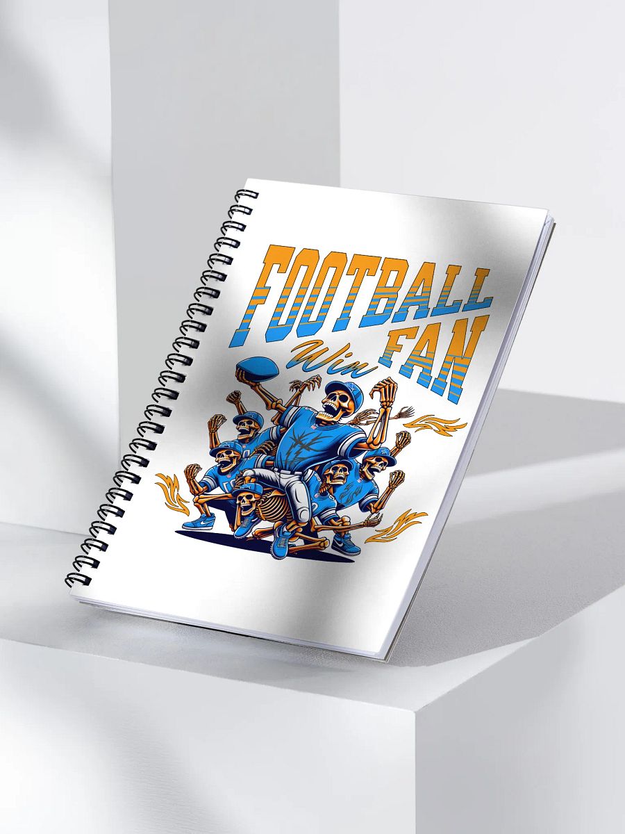 Football Fan Energetic Fanatics Notebook product image (2)