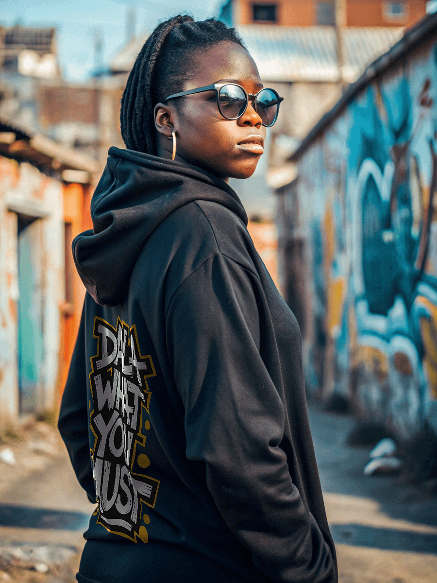 “Dala What You Must” Street-Style Cape Flats Hoodie product image (2)