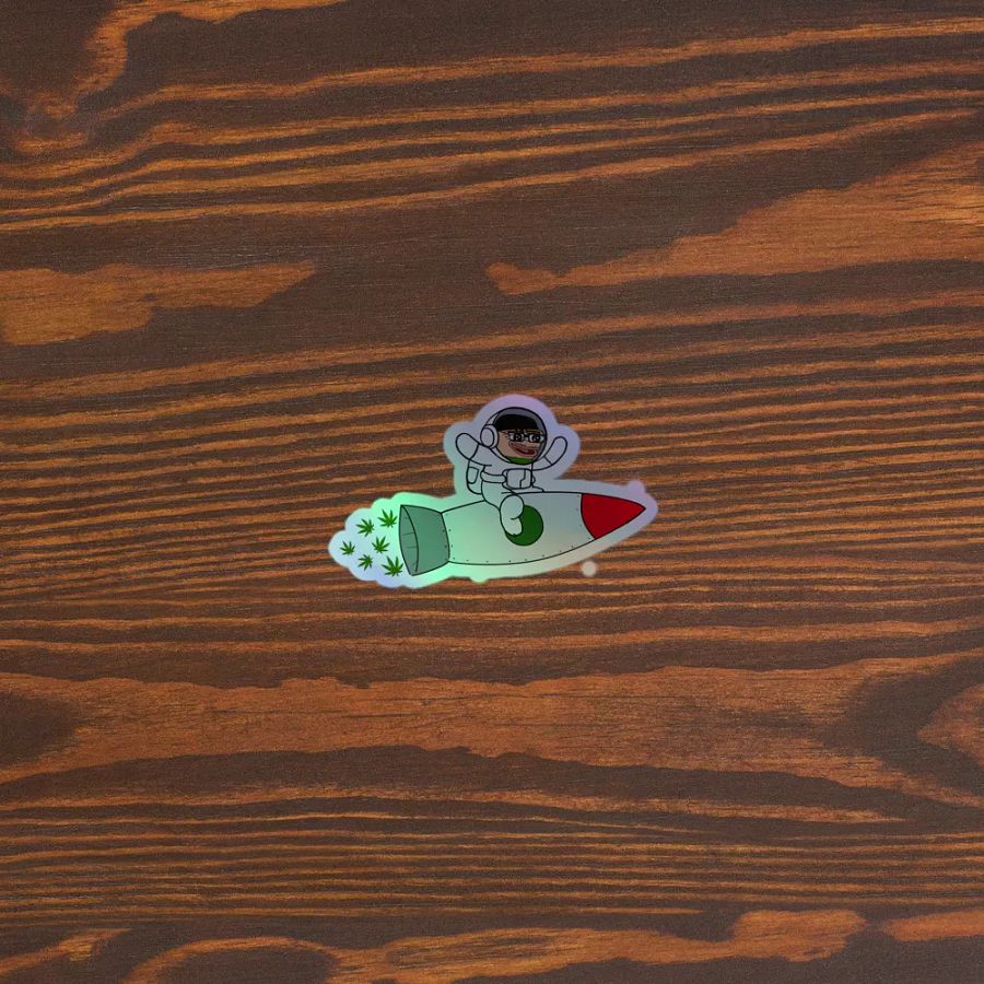 Rocket Mijo Holographic Sticker product image (3)
