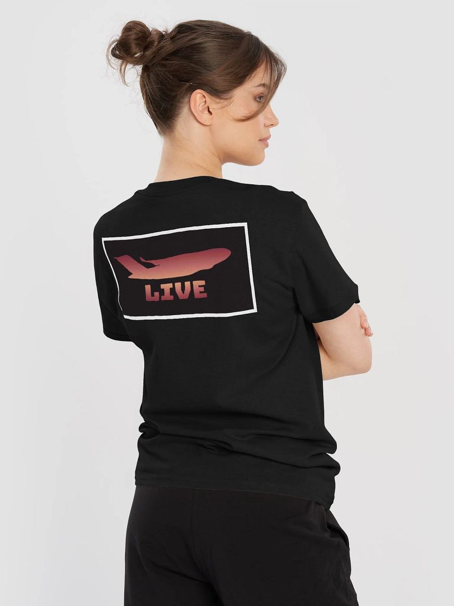 YPPH Plane Guy Live T-Shirt Black product image (6)