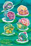 Sticker Sheet - Flora Froggies product image (1)