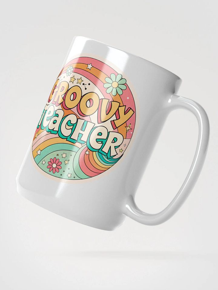 Groovy Teacher Retro Mug product image (2)