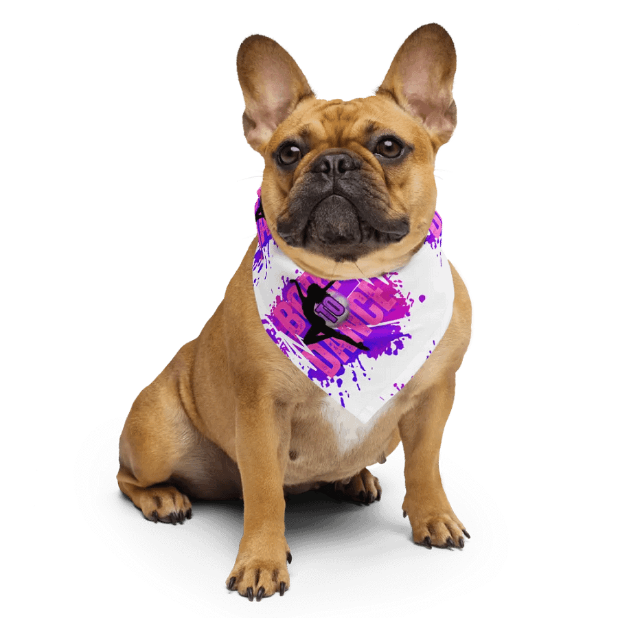 Born to Dance Her Silhouette Patterned Print Bandana product image (4)