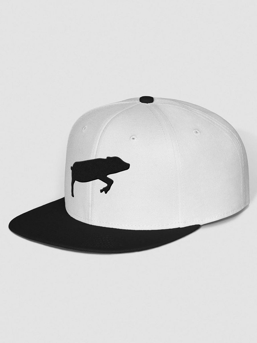 Leaping Pig Logo DARK (Otto Wool Blend Snapback Cap) product image (3)
