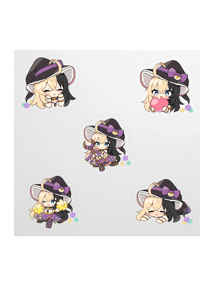 Spelly Chibi Sticker Set product image (1)