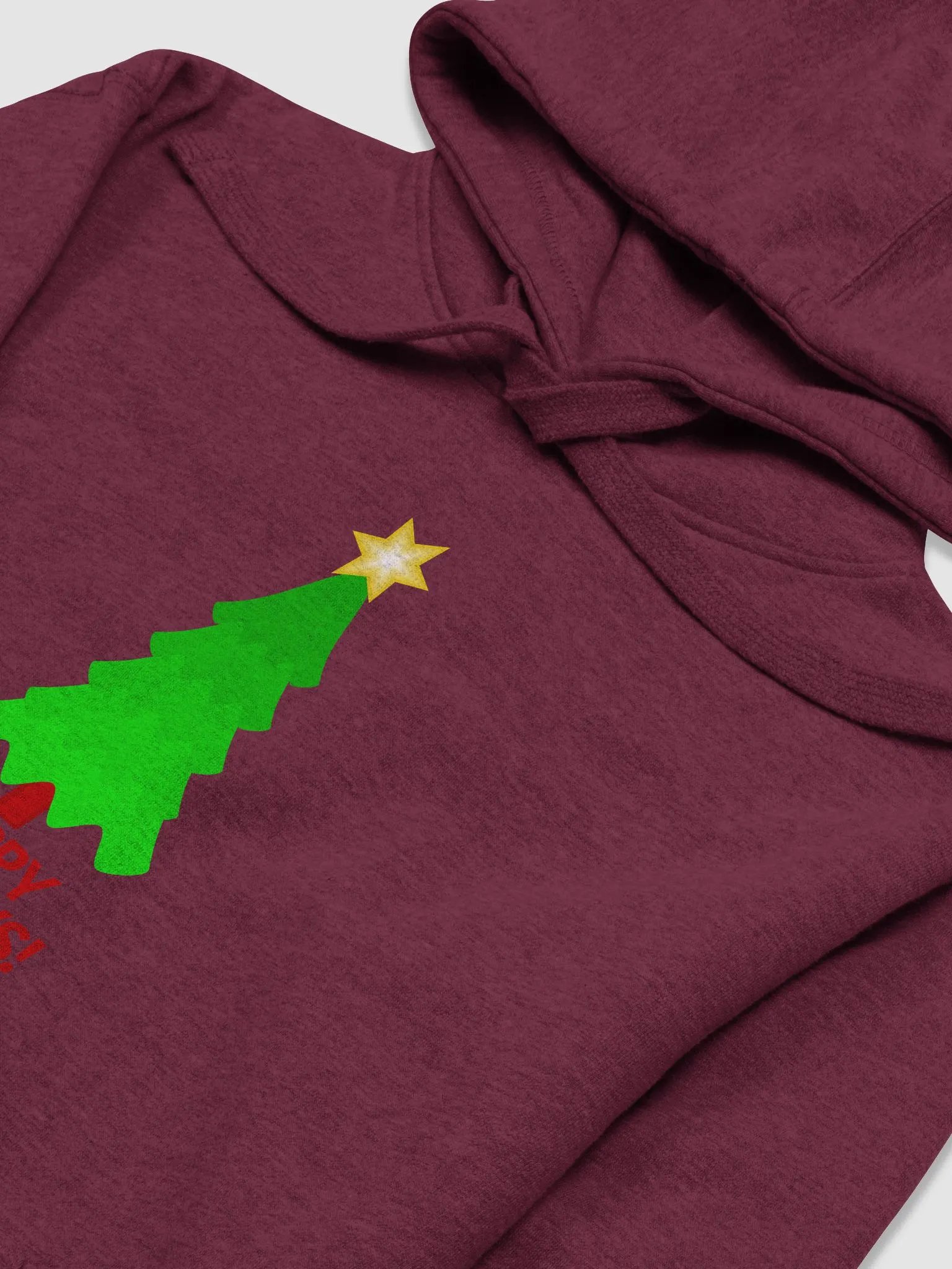 Christmas Tree With Bright Star Unisex Premium Hoodie product image (32)
