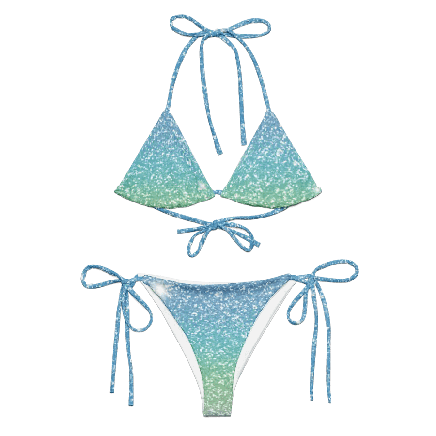 Glitter Unicorn Texture Design String Bikini (7) product image (3)
