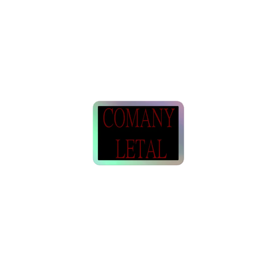 Comany Letal sticker product image (1)