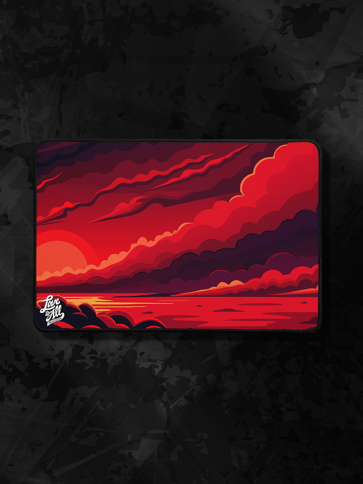 L2A Red Sky Deskmat product image (1)