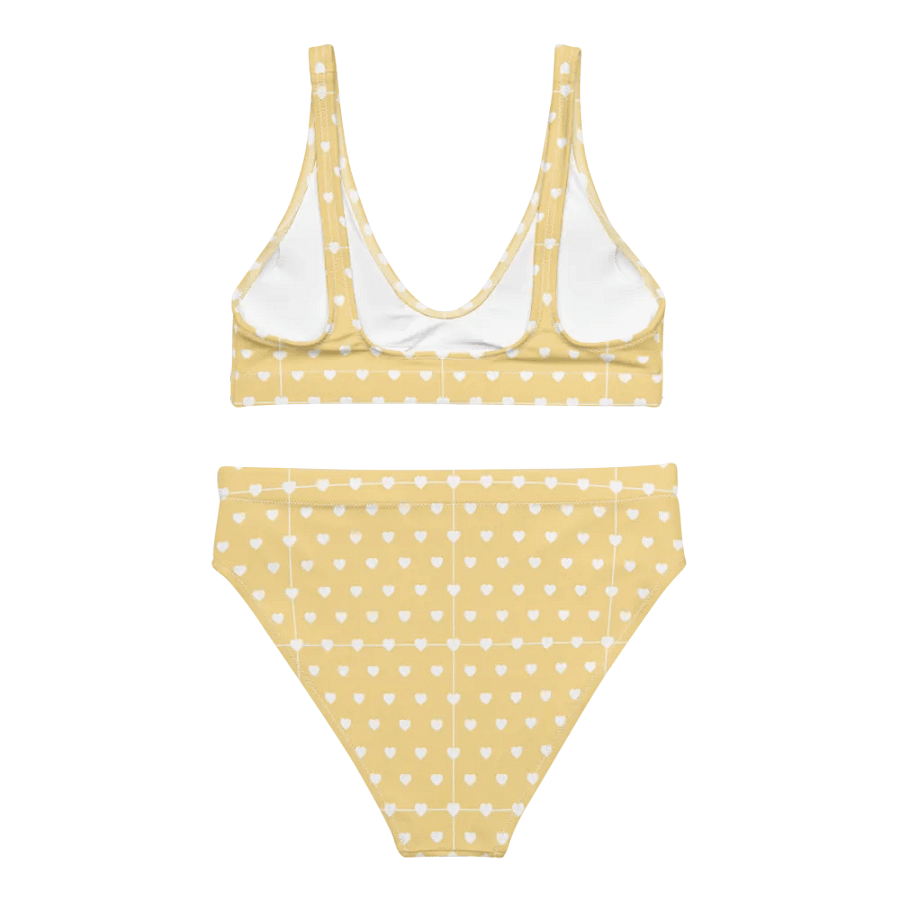 Pastel Heart Seamless Pattern High Waisted Bikini - V2 product image (2)