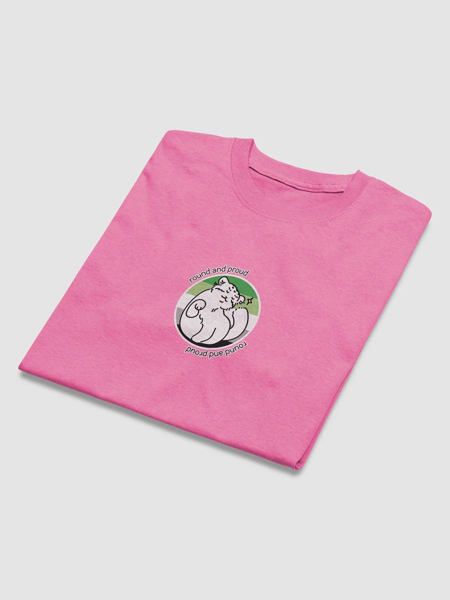 Round and Proud Manul Aromantic Version - Gildan Unisex T-Shirt product image (40)