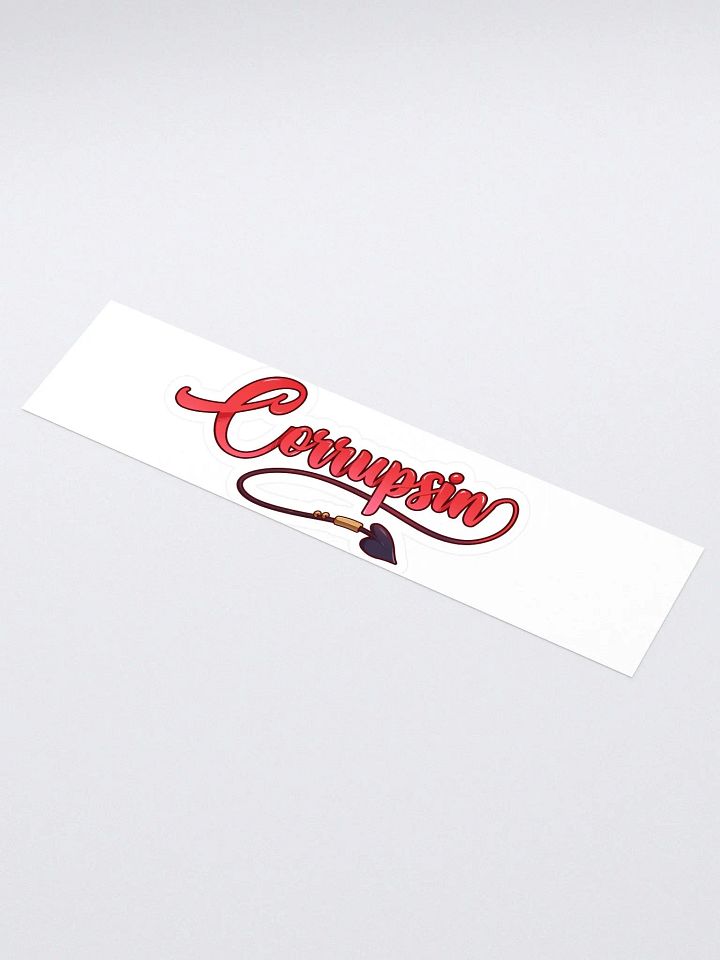 Corrupsin Name Sticker (long boi) product image (1)