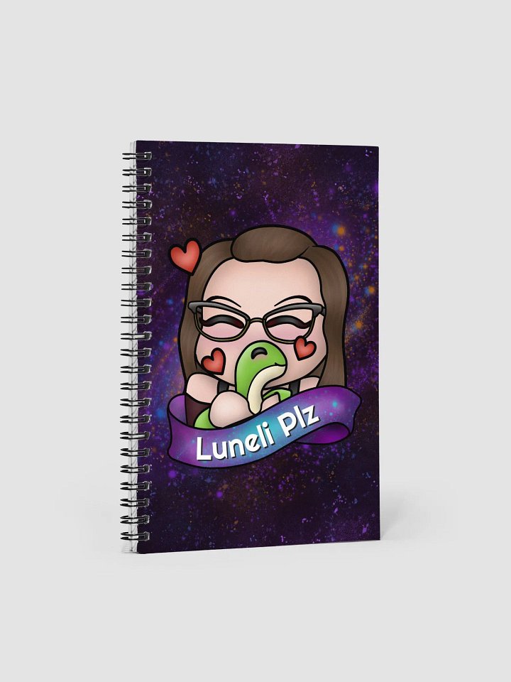 LuneliPlz Spiral Notebook product image (1)