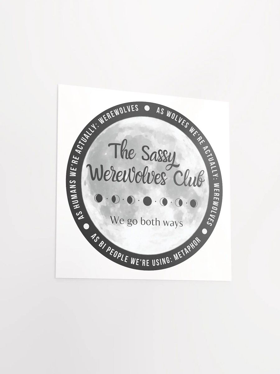 Pride Werewolves print product image (6)
