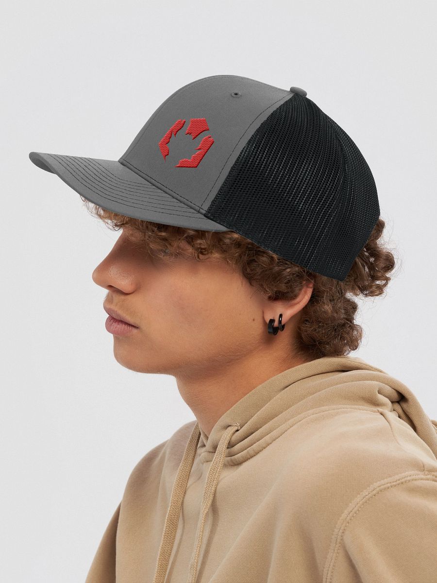 Dice Dragon Emblem Trucker Hat product image (7)