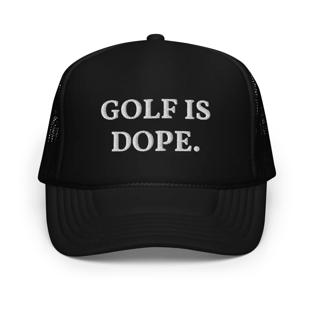 Golf Is Dope - Embroidered Hat Trucker Cap product image (1)