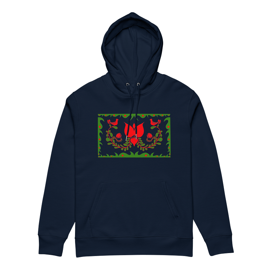Hungarian Folk Art Organic Hoodie product image (5)