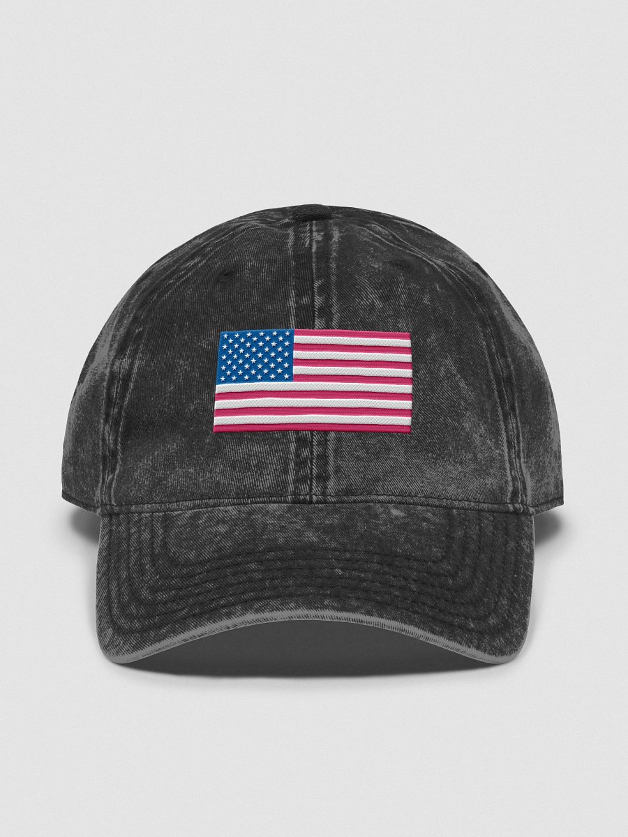 Otto Vintage Wash Dad Hat-Flag product image (1)