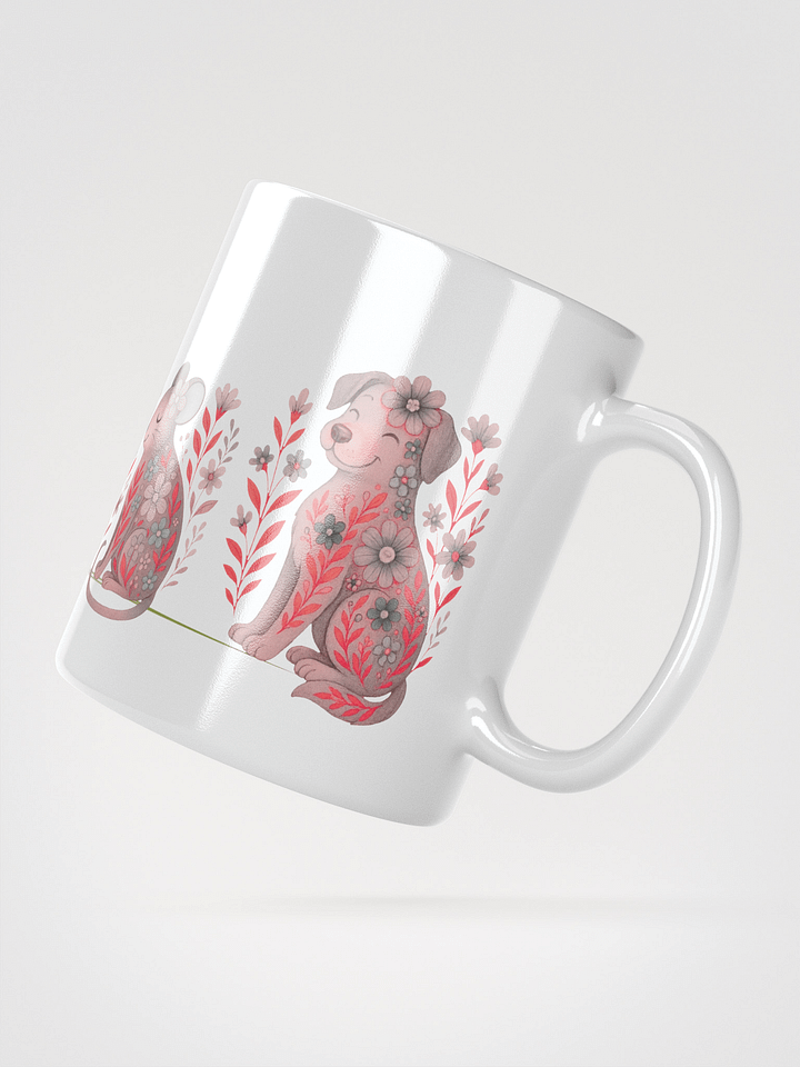 Mug Blanc - Ferme Fleurie Graphique Série 2 - Cadeau Original product image (2)