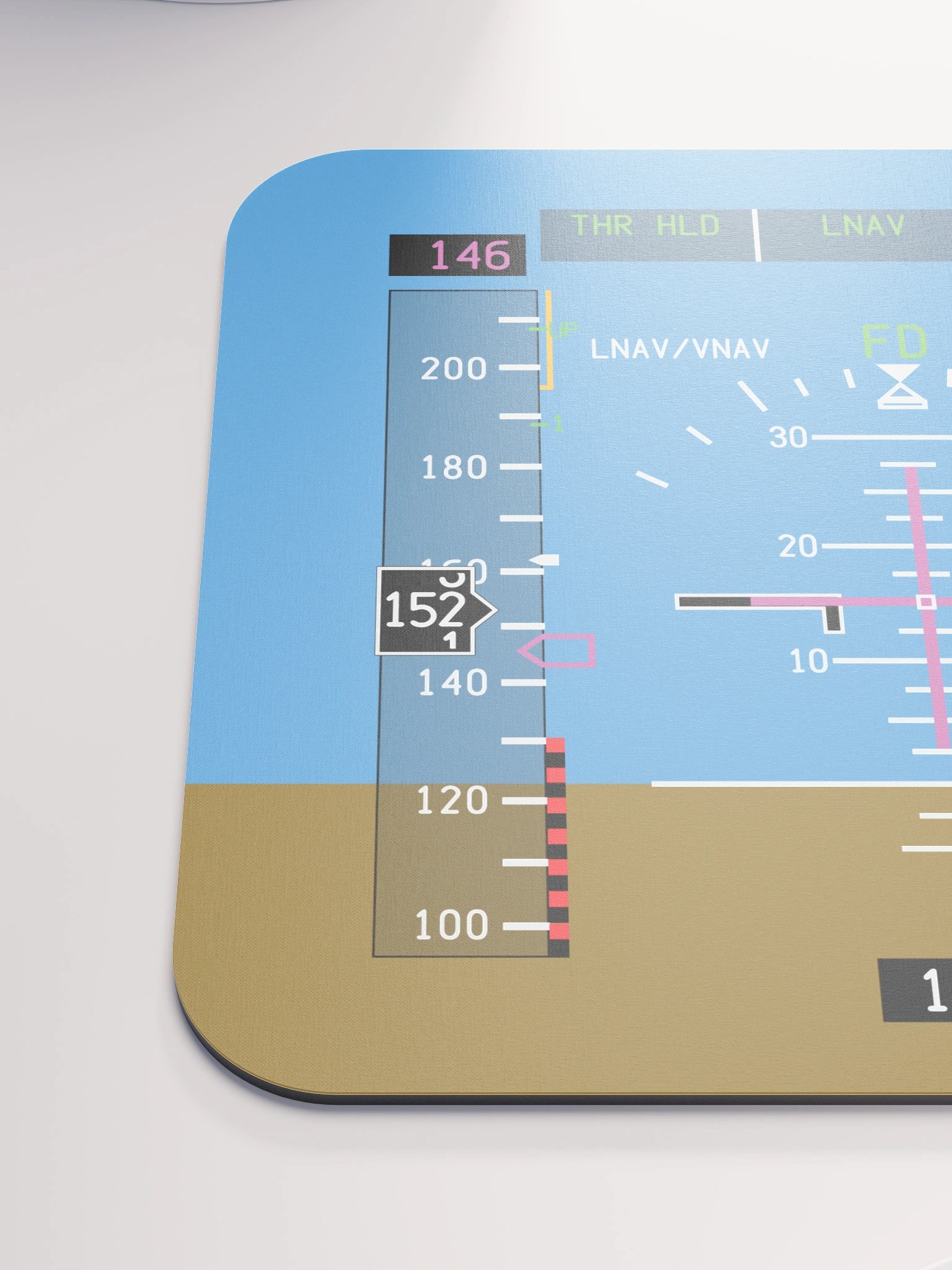 Primary Flight Display Mouse Pad product image (2)