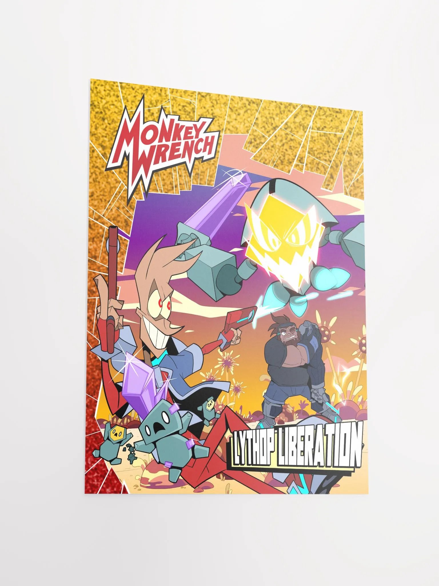 Monkey Wrench - Lythop Liberation Poster product image (3)