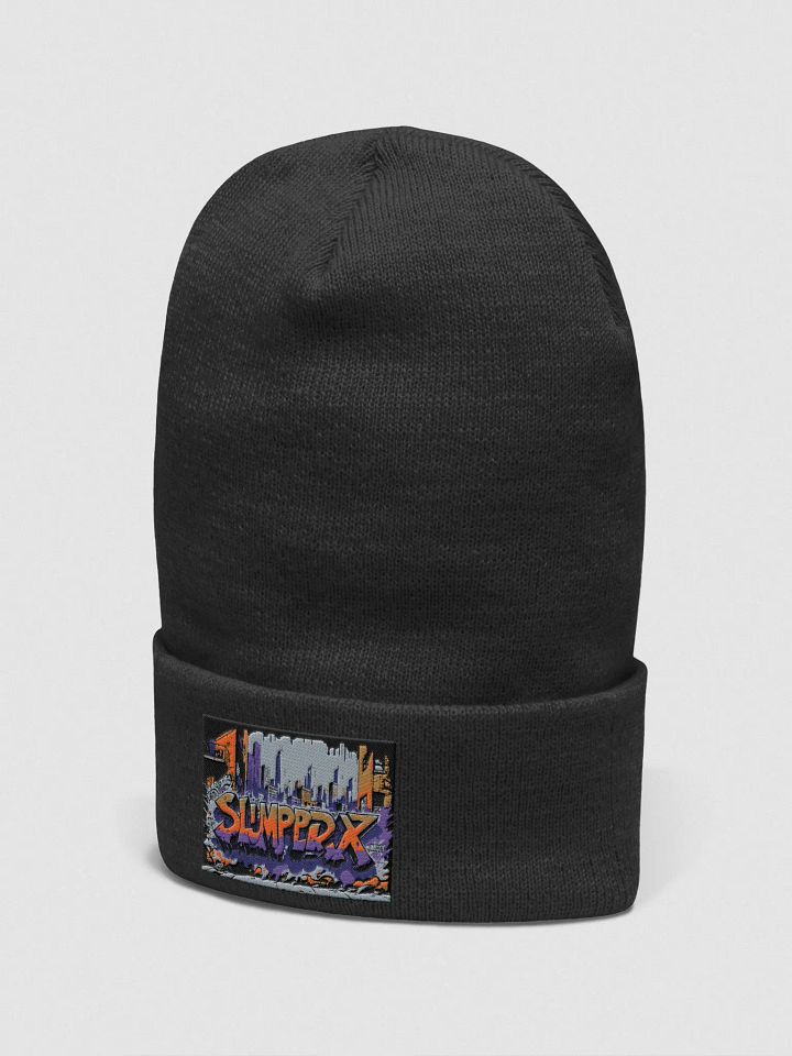 SLUMPED TAG BEANIE product image (2)