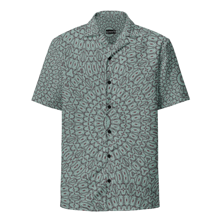 Pakistan's Ajrak Groove: Funky Floral Fusion: Hawaiian Shirt product image (1)