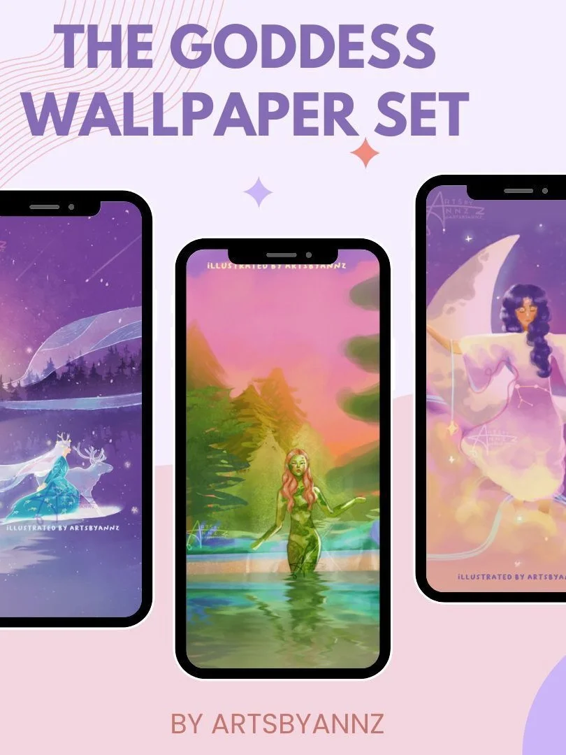 The Goddesses Wallpaper Art product image (1)