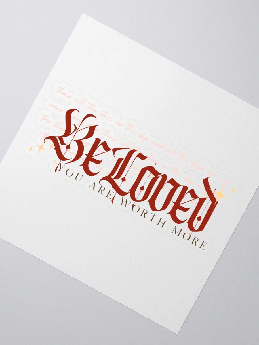 Beloved Sticker (A Bond of Briars) product image (2)