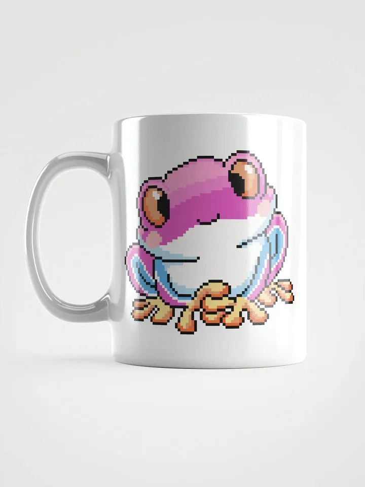 Pink Rip the Frog White Glossy Mug product image (1)