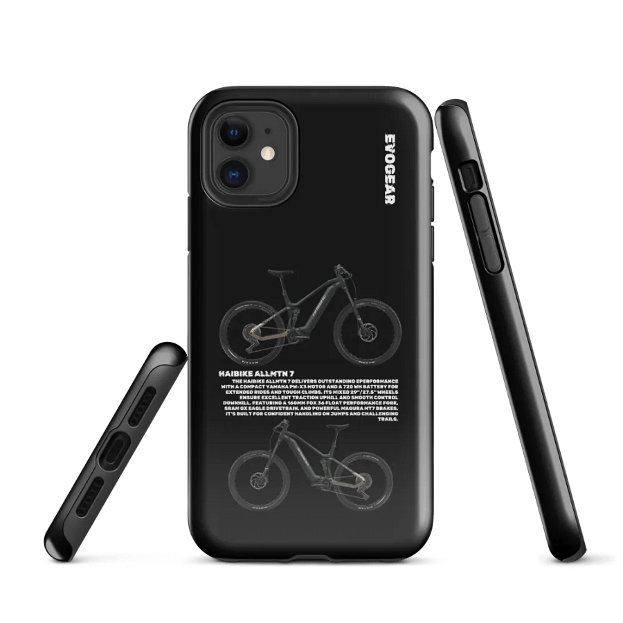 Black Haibike AllMTN 7 iPhone Case product image (1)