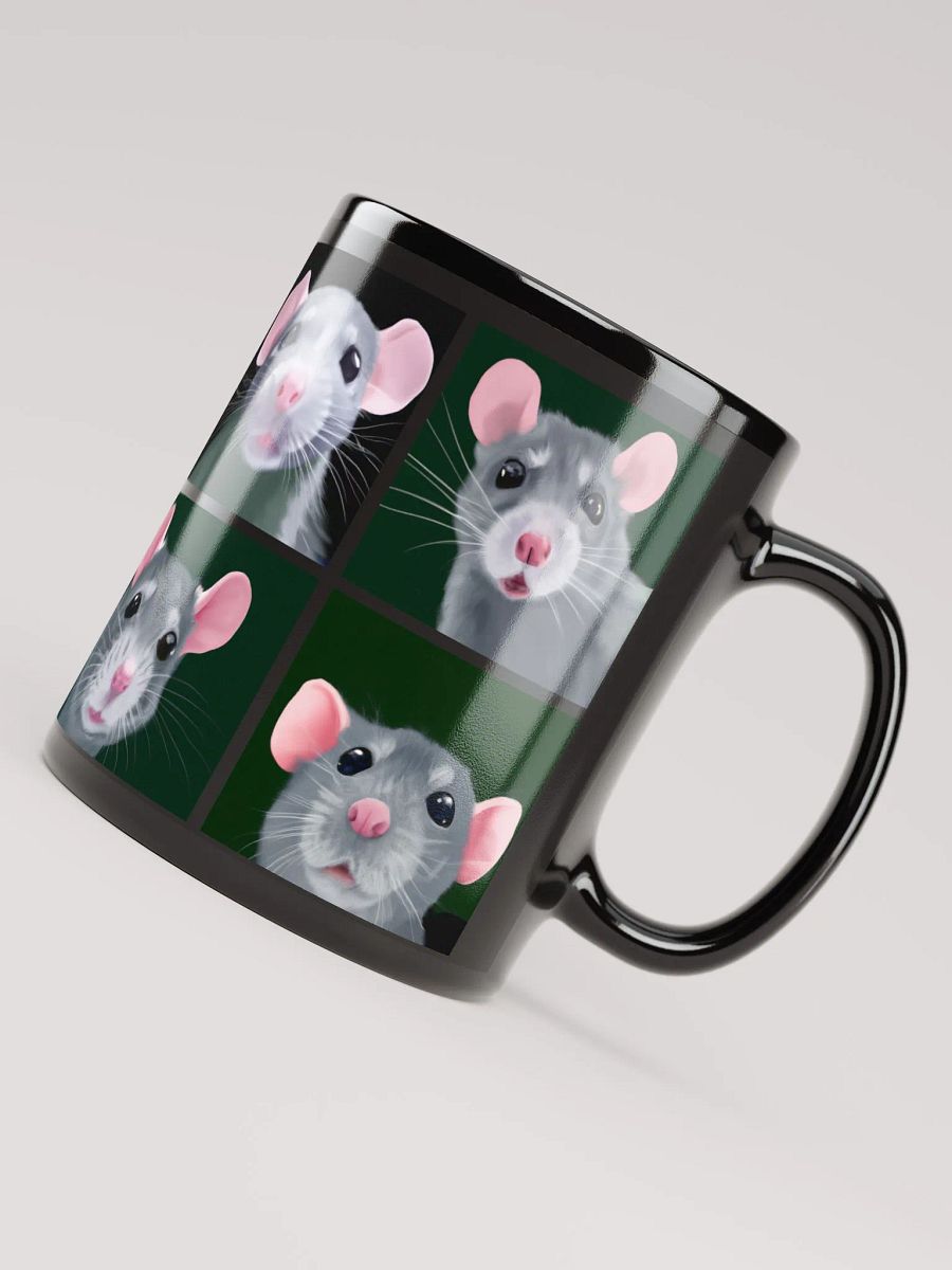 Blue rats art mug product image (8)