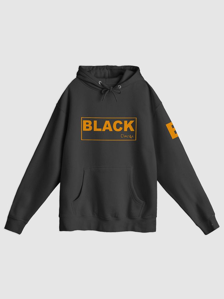 Black By Omega - The Gold | Premium Pullover Hoodie product image (1)