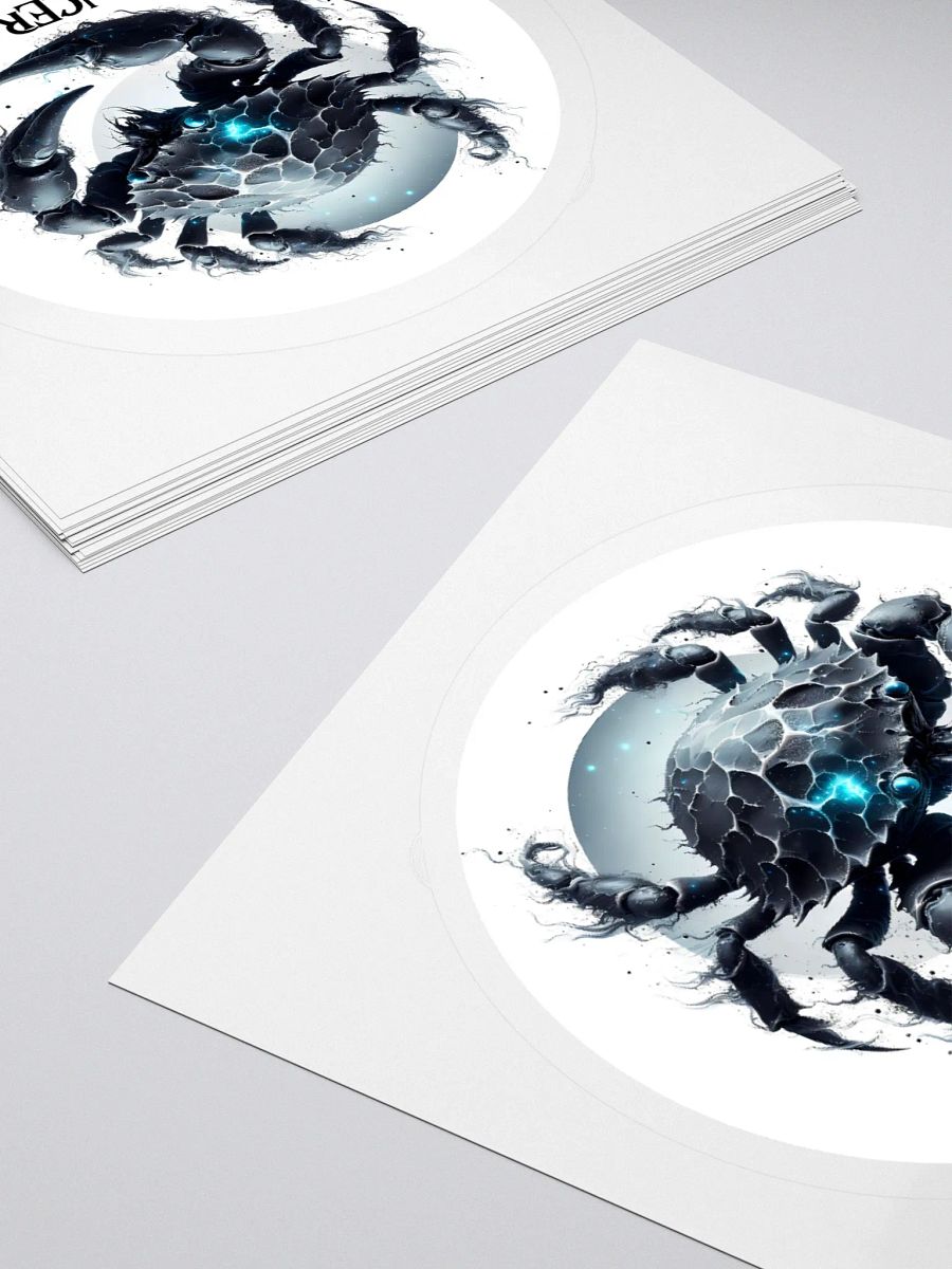 Mythical Cancer Zodiac Round Sticker product image (11)