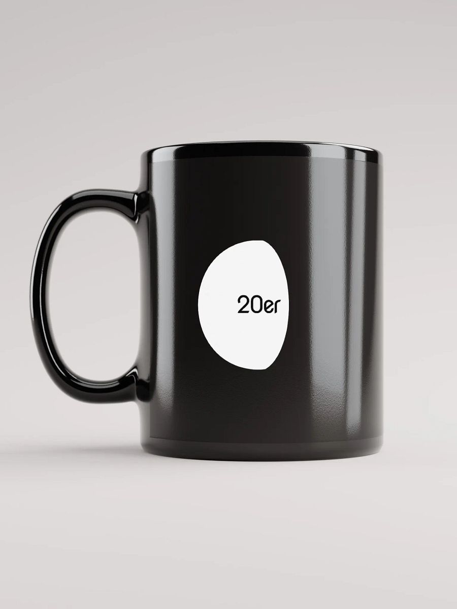 20er (Black Glossy Mug) product image (6)