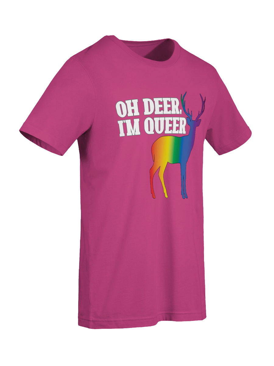 Oh Deer, I'm Queer Pride Flag T-shirt product image (95)