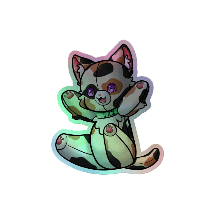 Plushie Holo Sticker product image (2)