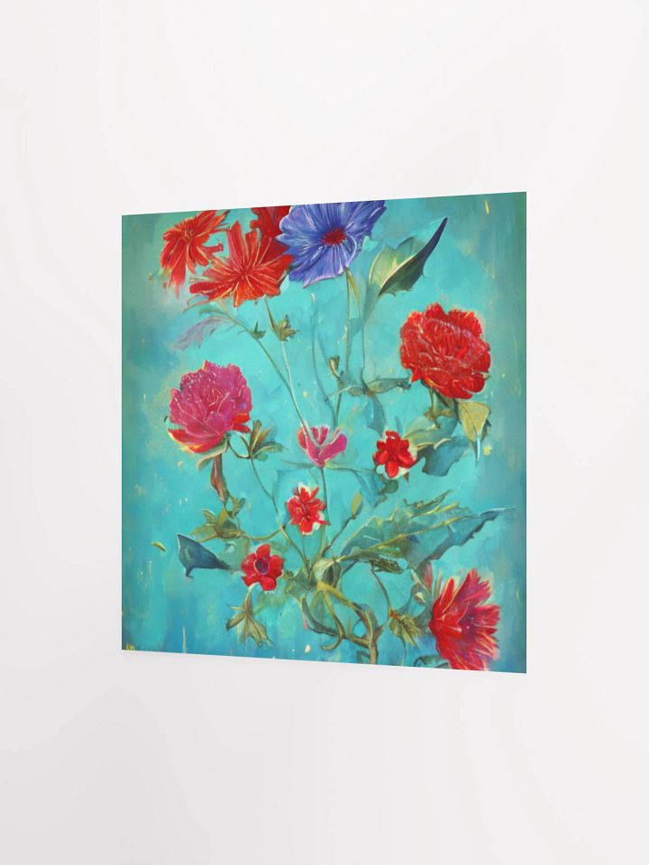 Floral Symphony Matte Poster product image (8)