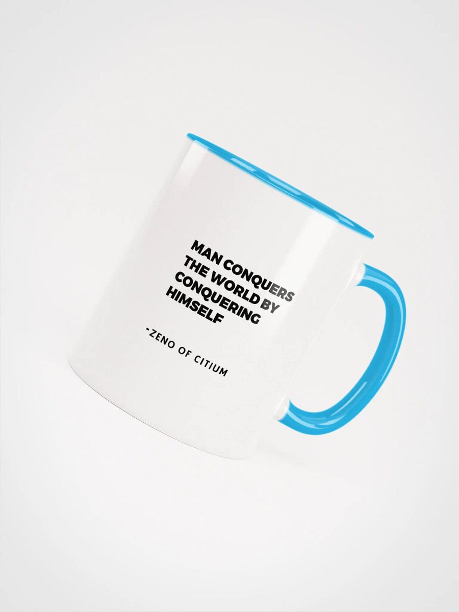 Man Conquers The World By Conquering Himself Mug product image (47)