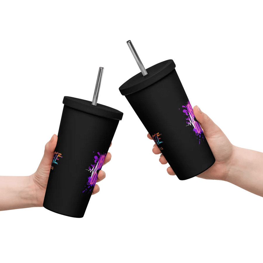 Create Greatness + Born to Dance Vibrant Beats Her Silhouette Insulated Tumbler product image (50)