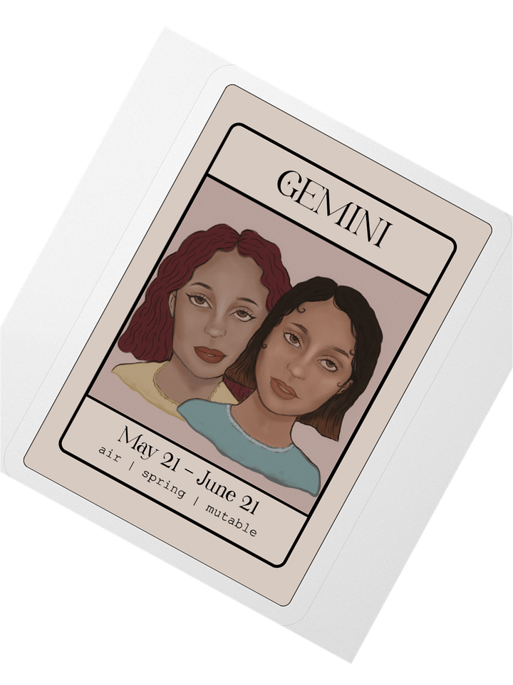 The Gemini Twins - Sticker product image (2)